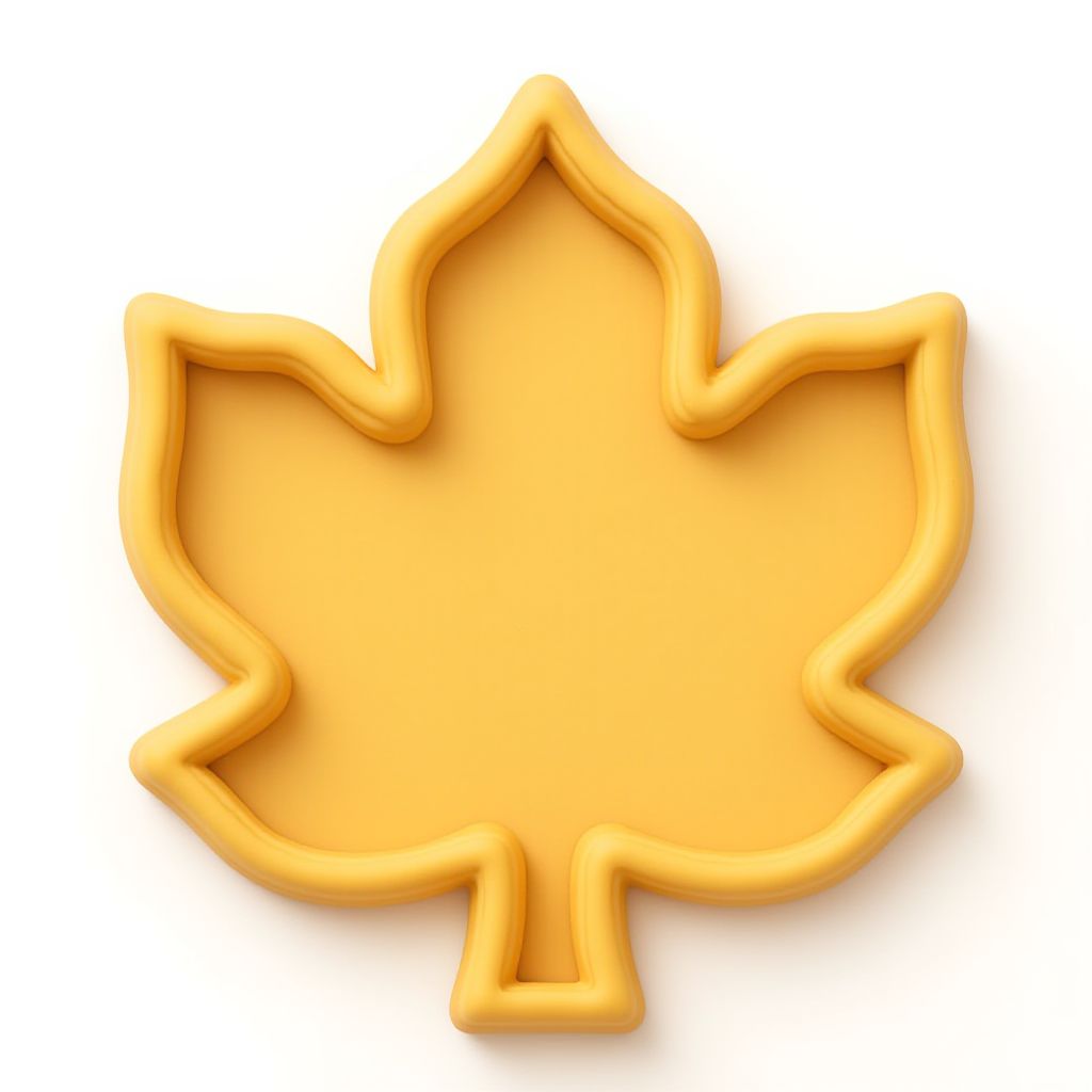 Autumn Leaf Fondant Cutter 1145509156