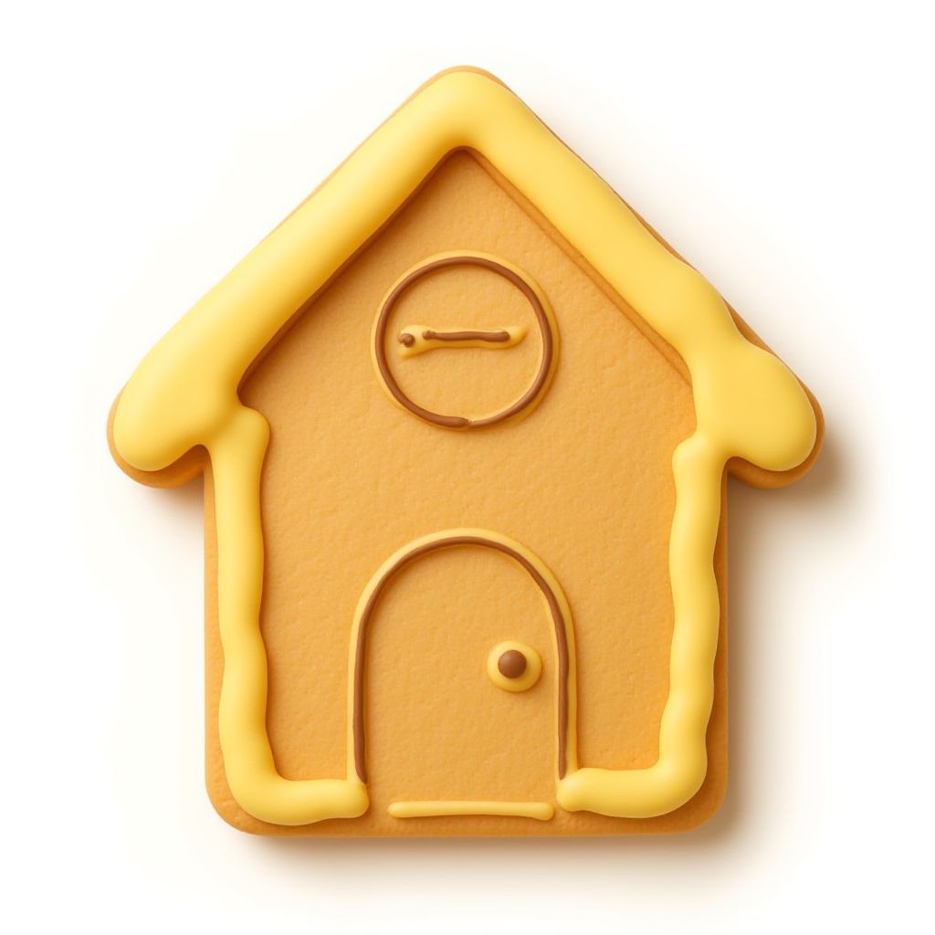 Fondant Gingerbread House Cutter 1249115946