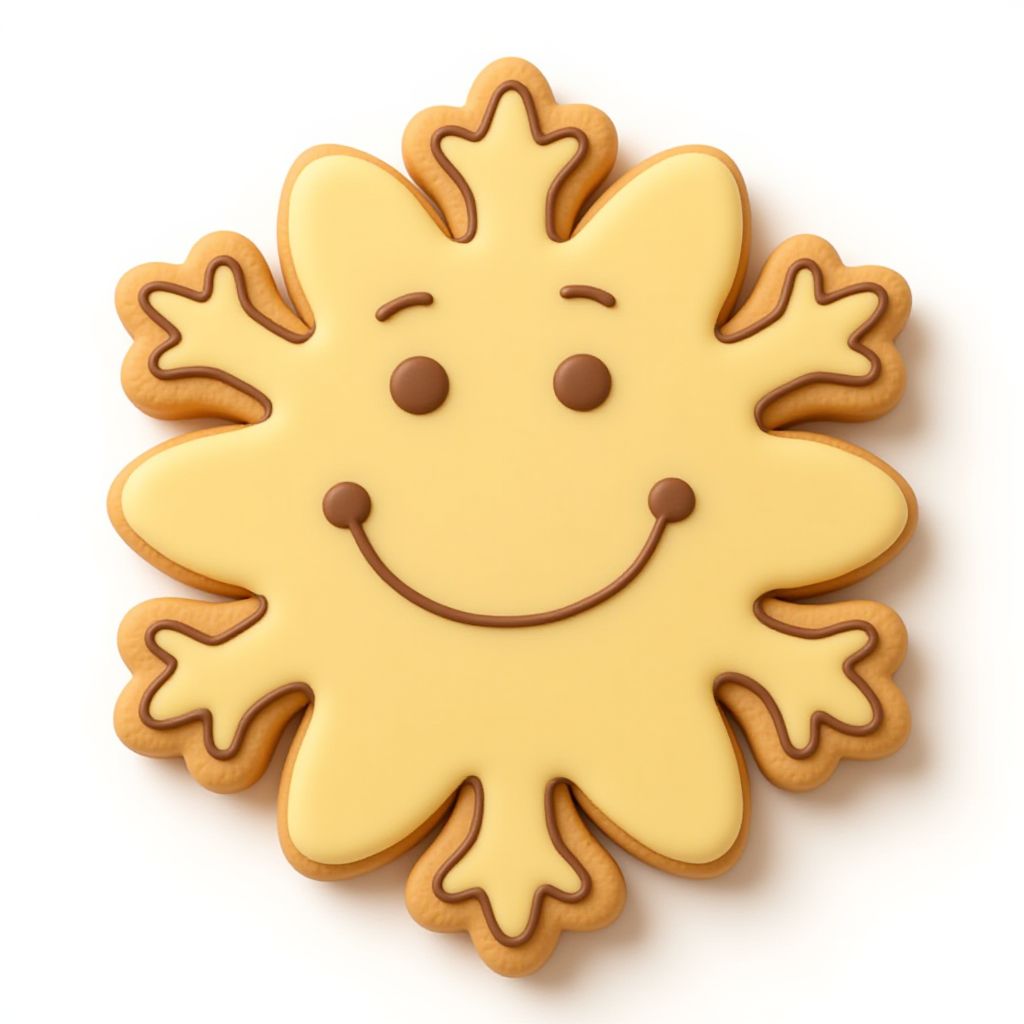 Snowflake Biscuit Cutter Fondant 1256996098