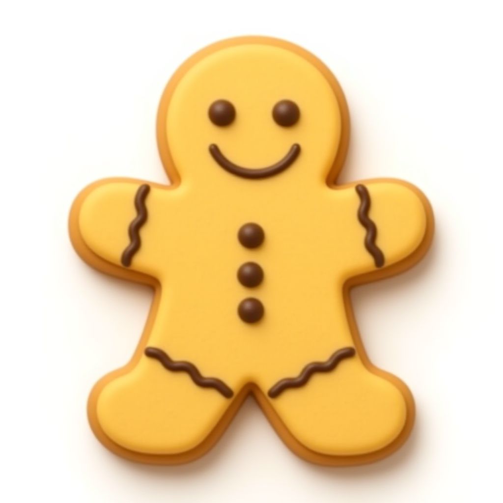 Gingerbread Man Fondant Cutter 1260077514