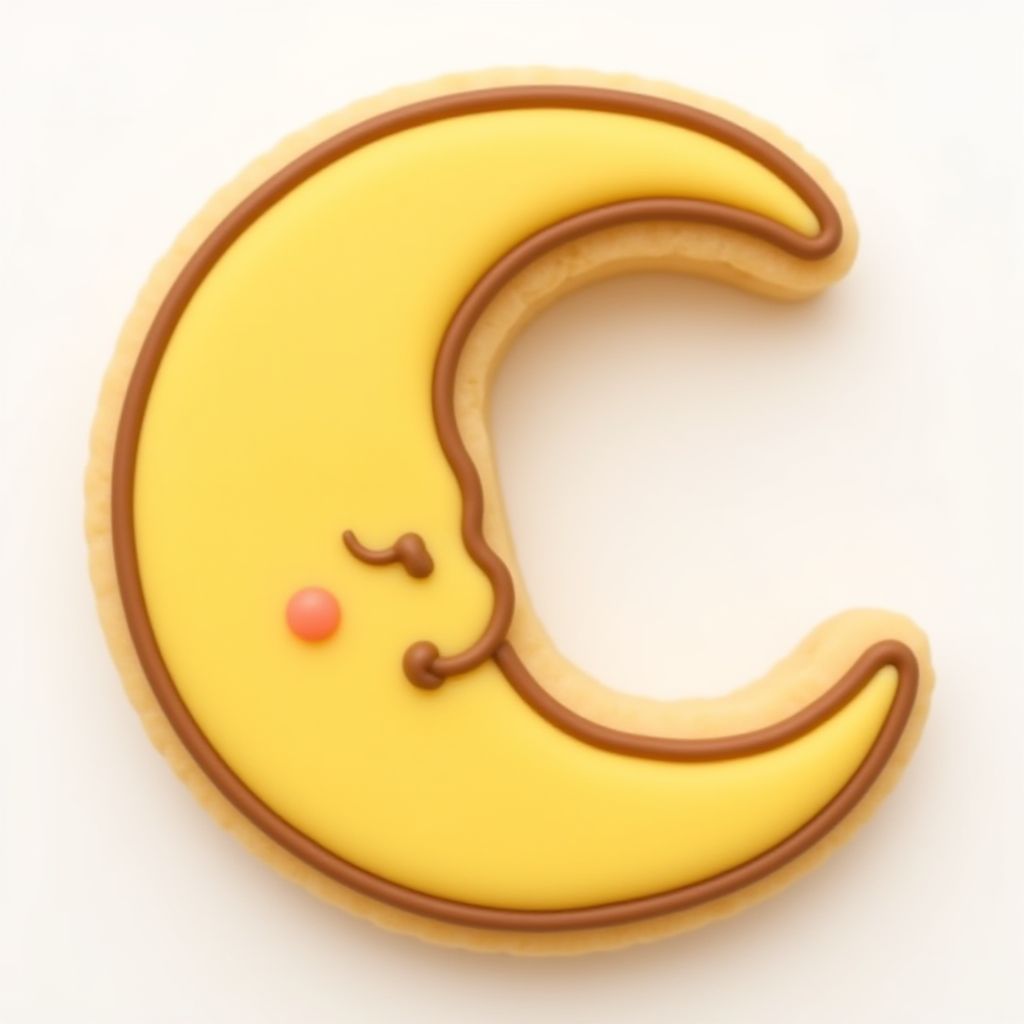 Crescent Fondant Cutter 1500877756