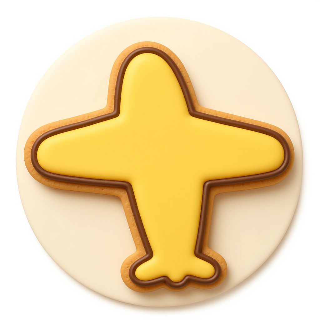 Airplane Fondant Cutter 1746285219