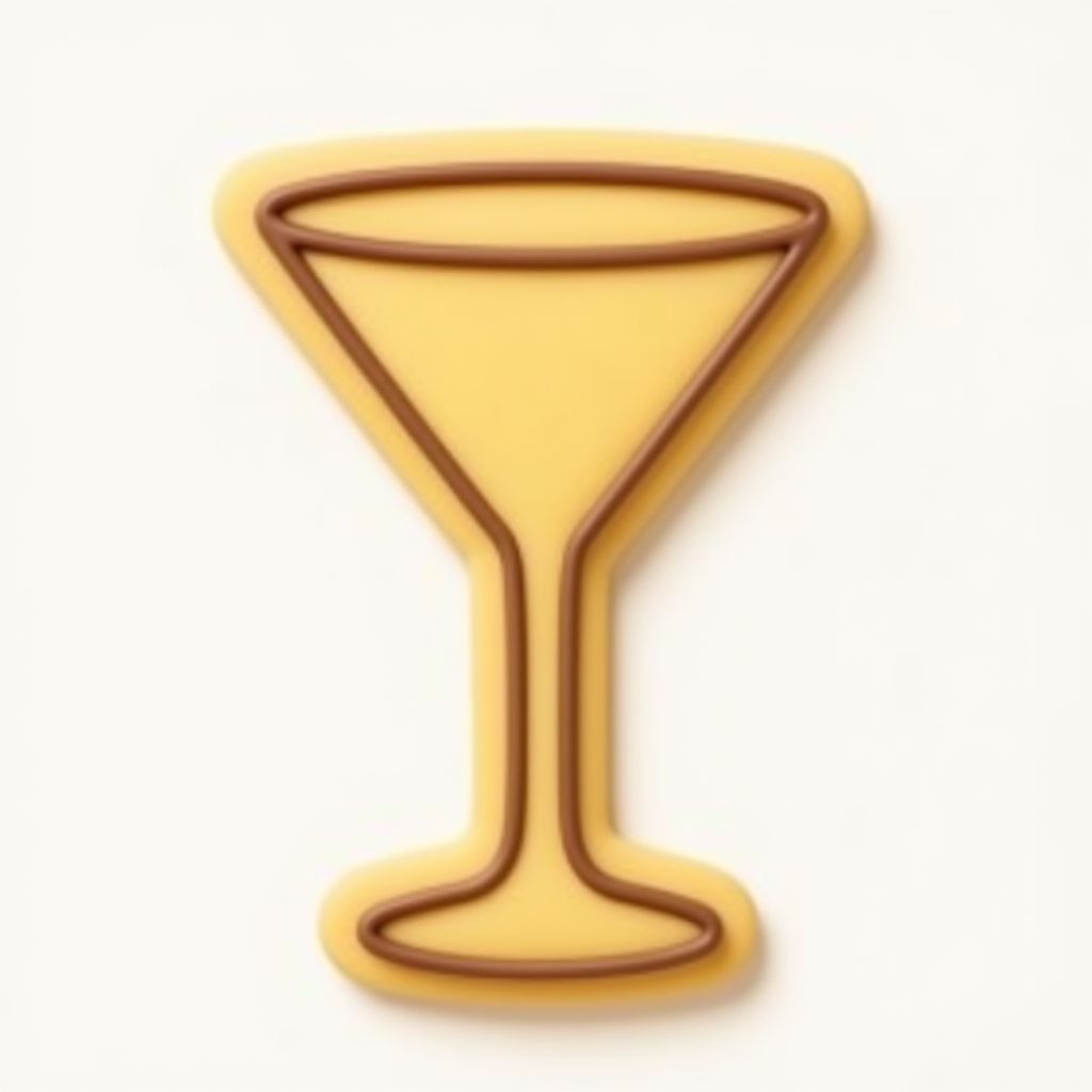 Martini Glass Fondant Cutter 2218568355