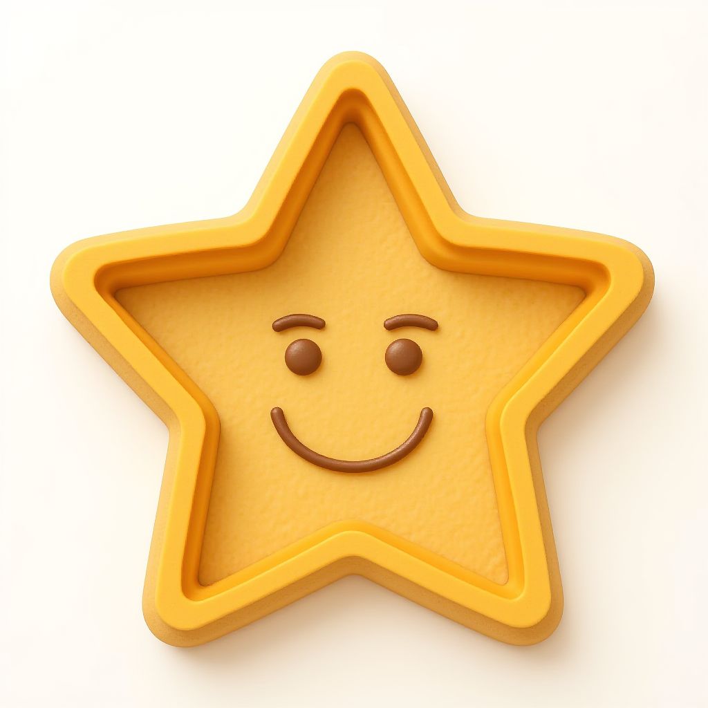 Star Shaped Fondant Cutter 2336273492