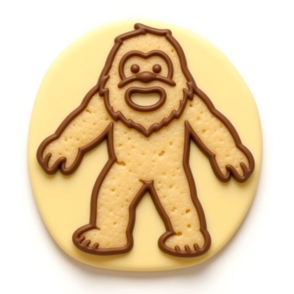 Sasquatch Fondant Cutter 2473577030