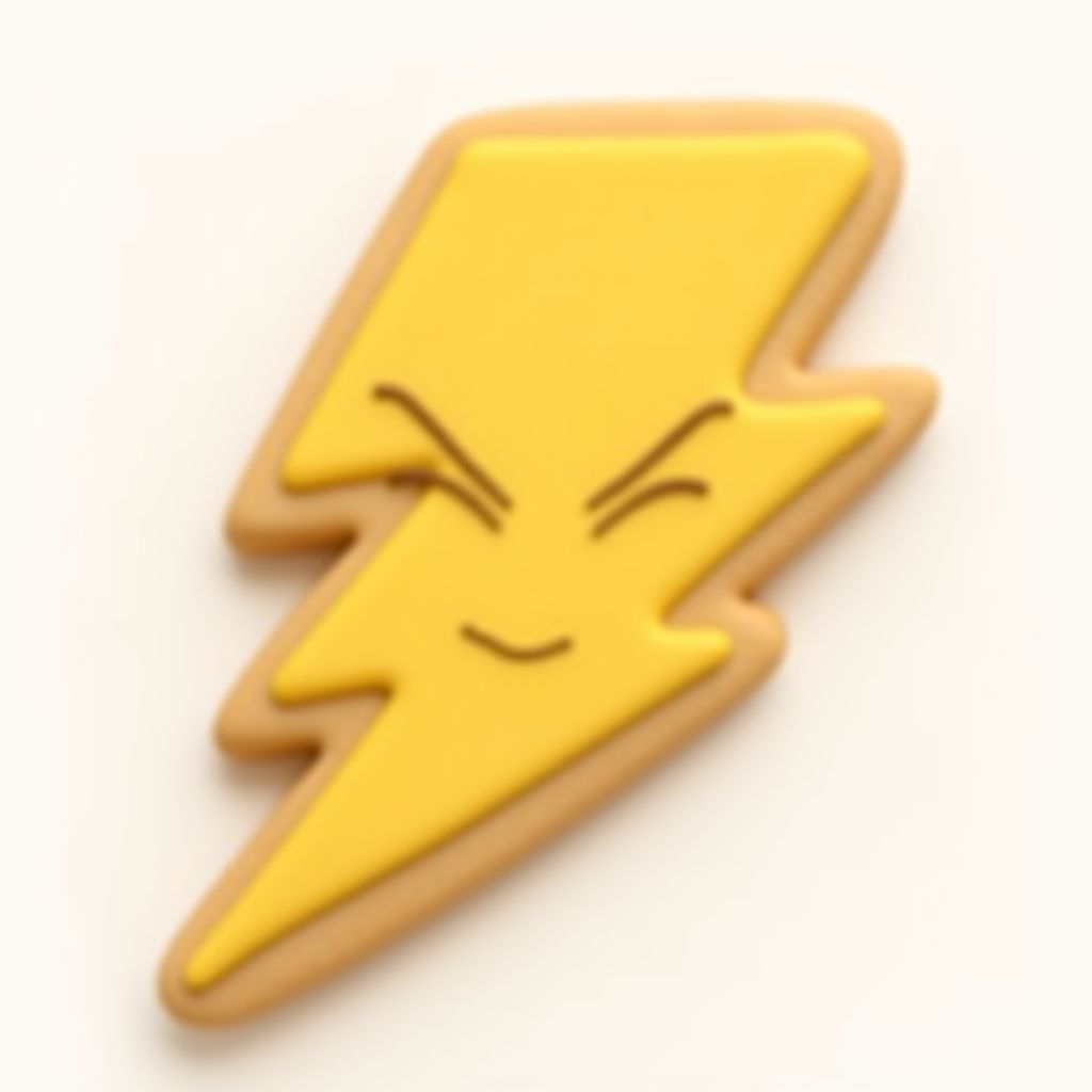Lightning Bolt Fondant Cutter 2499733435