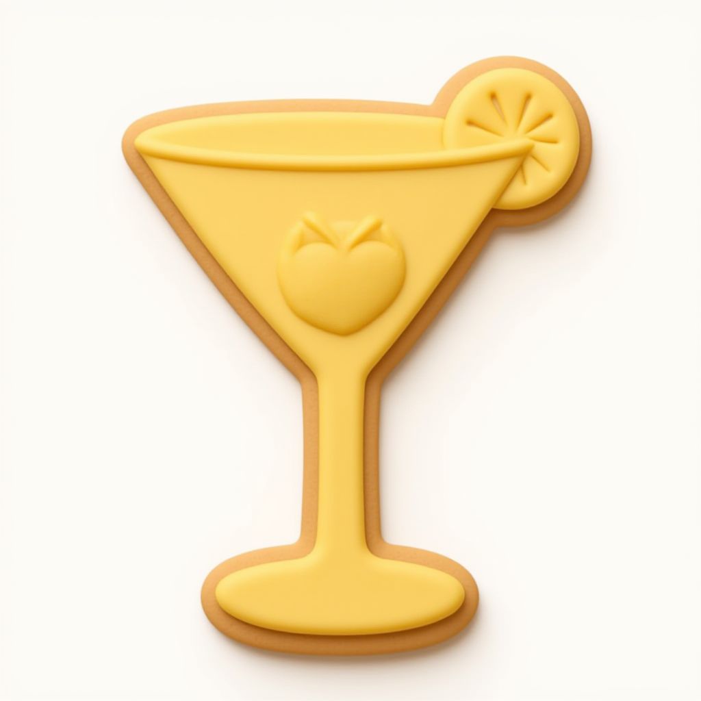 Martini Fondant Cutter 2850398412