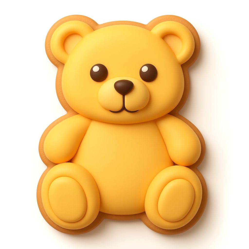 Fondant Cutter Teddy Bear 2874045809