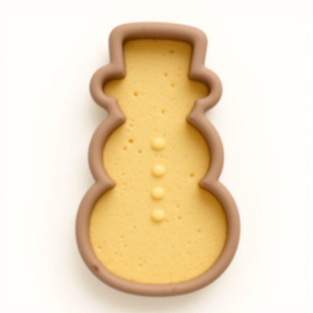 Snowman Fondant Cutter 3359589478