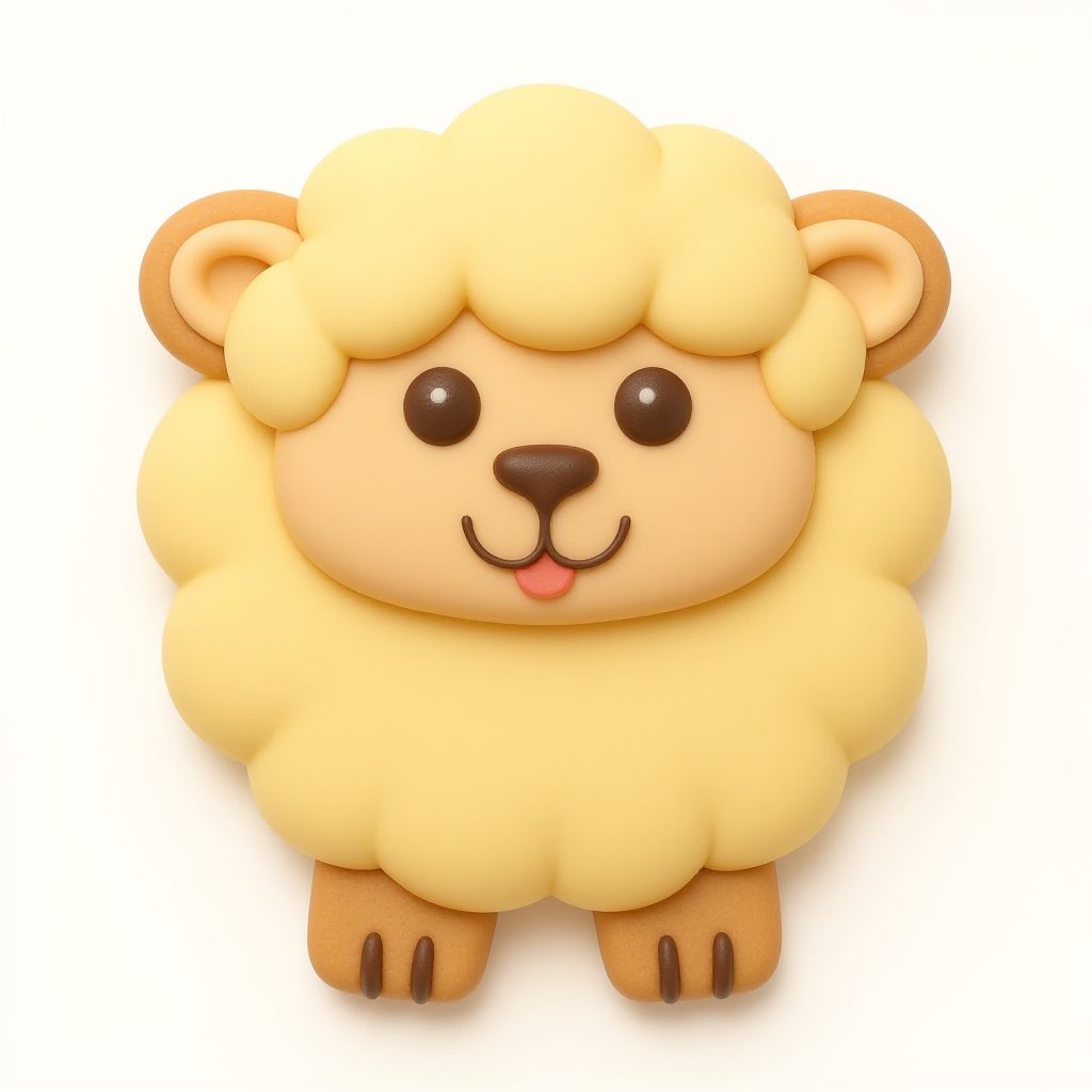 Sheep Fondant Cutter 3498487925