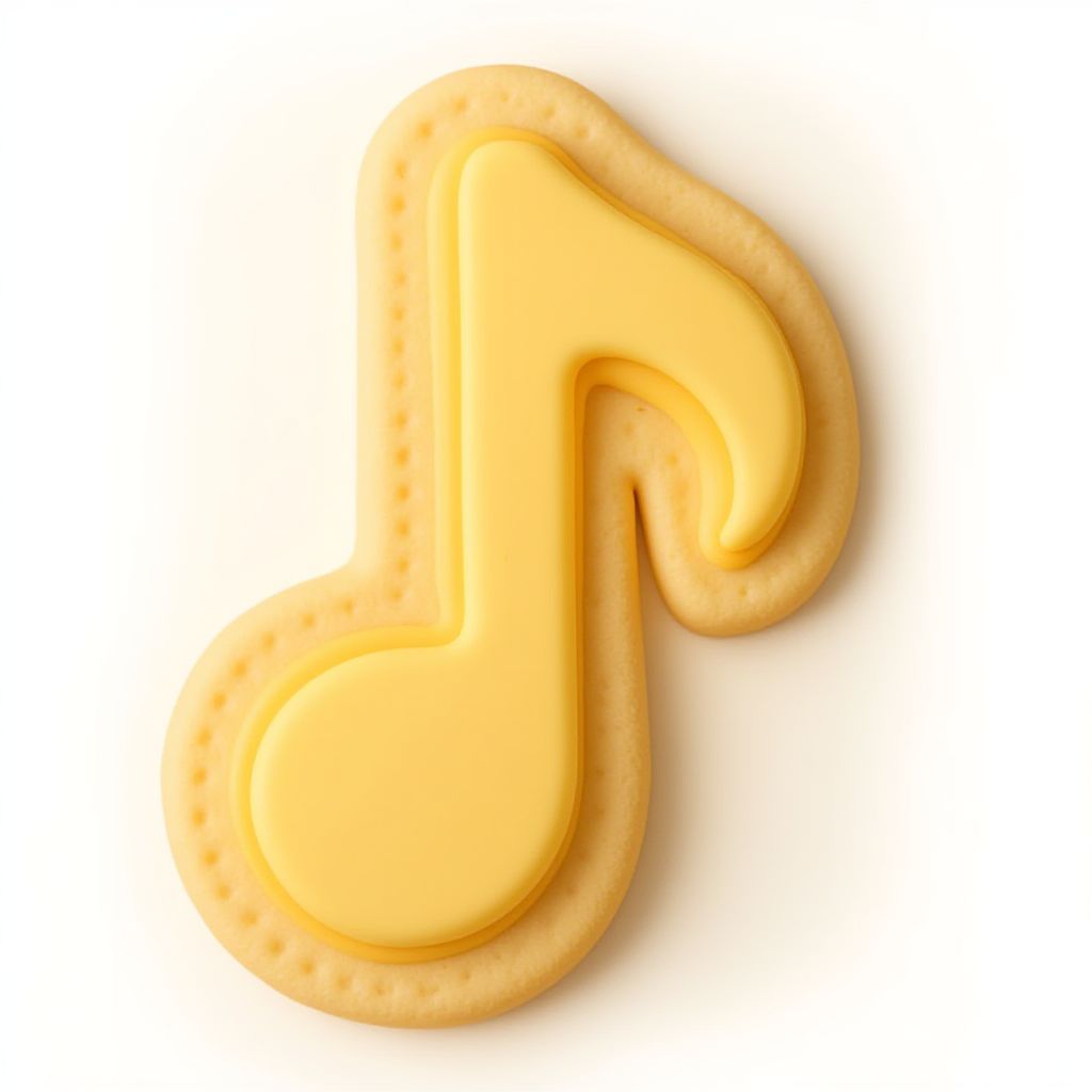 Music Note Fondant Cutter 3528895563