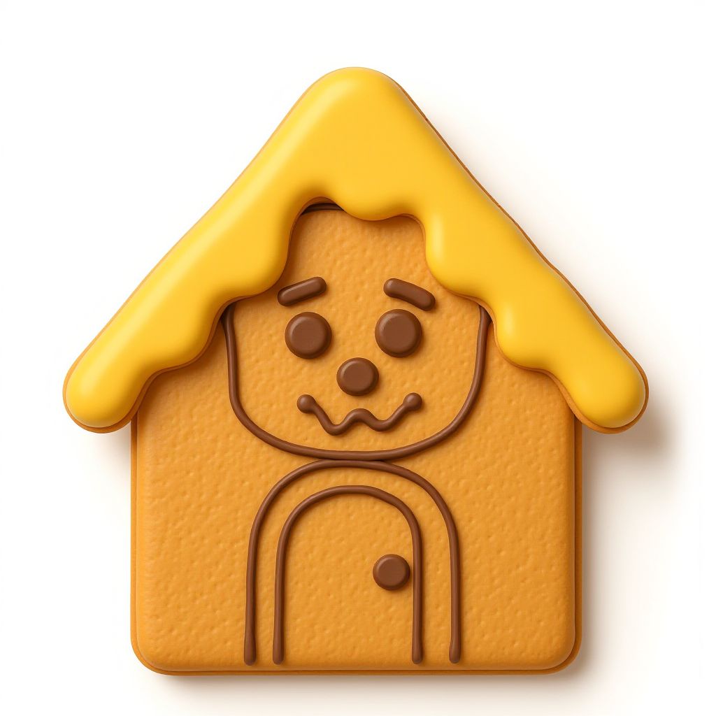Gingerbread Fondant Cutter House 3575121109