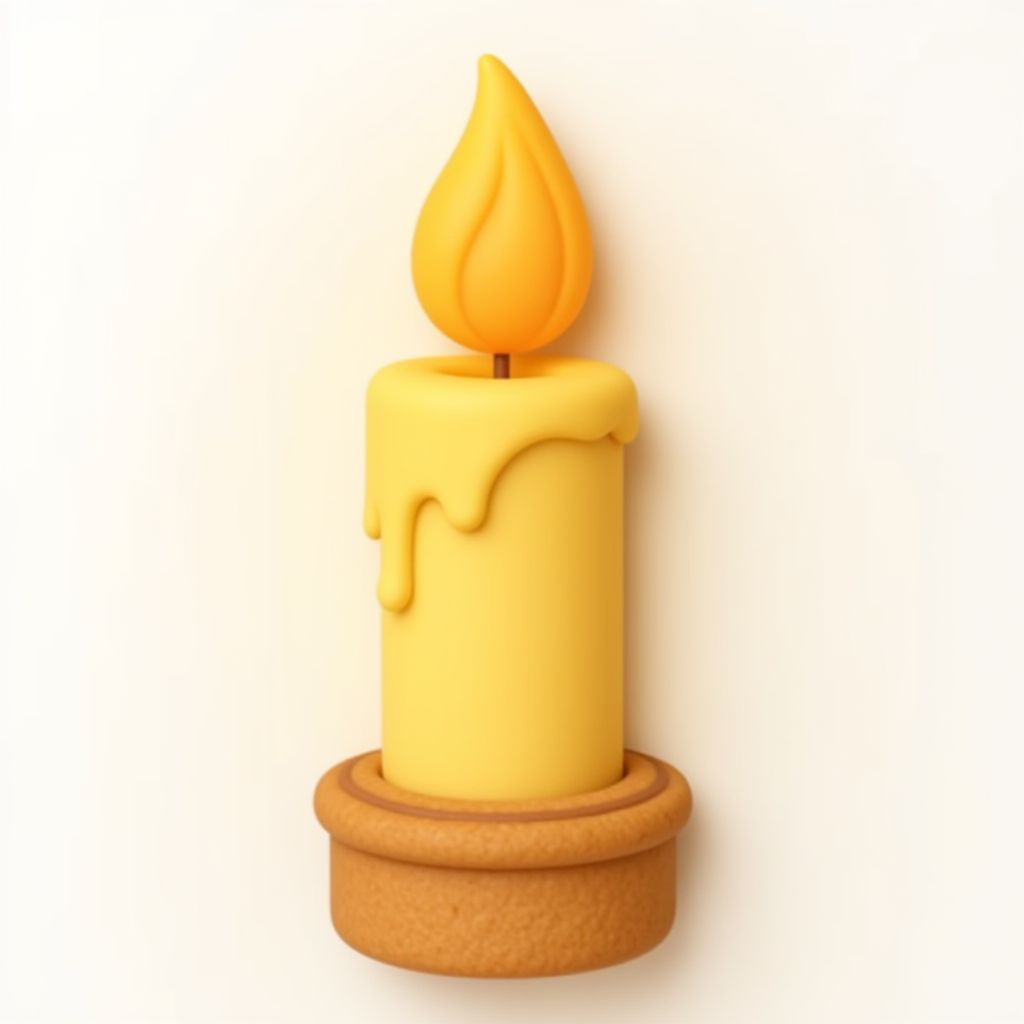 Candle Fondant Cutter 3769894813