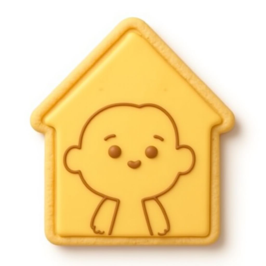 House Shaped Fondant Cutter 3797208130