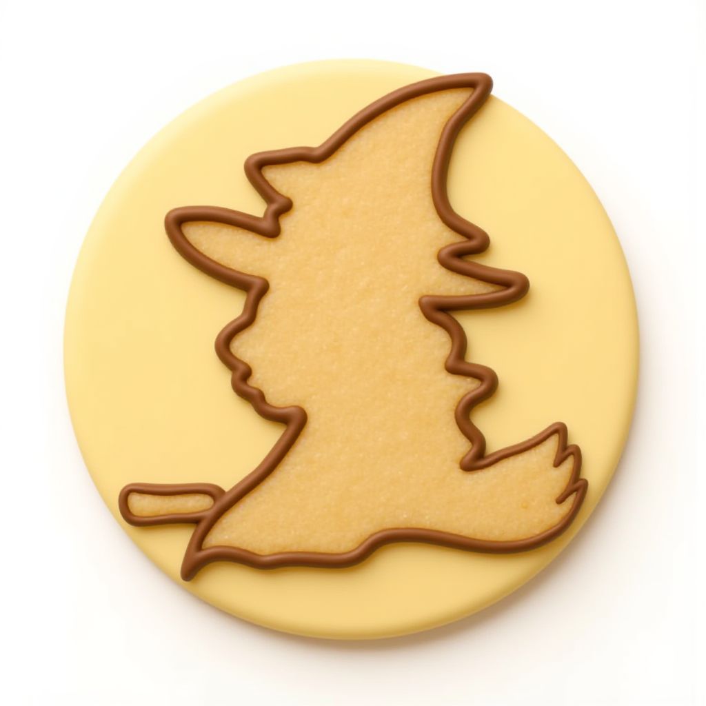 Witch On Broom Fondant Cutter 626981911