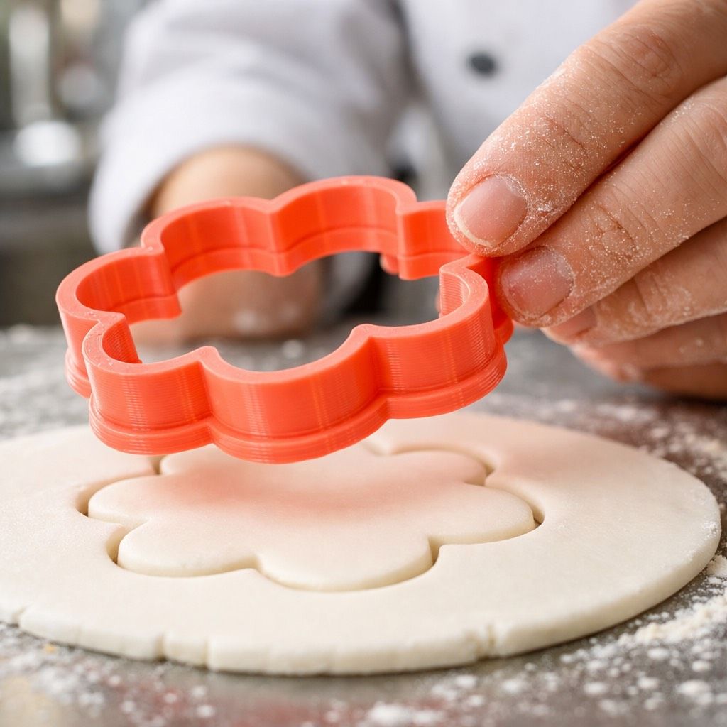 3D printed cookie cutter from STL
