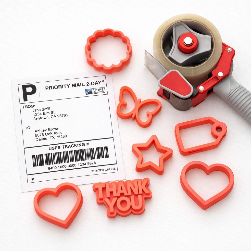 Animal shape fondant cutter and clay mold