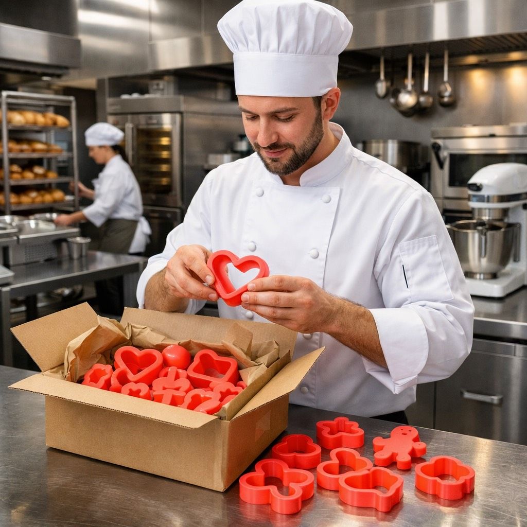 Custom fondant cutters and 3D printed cookie cutter molds